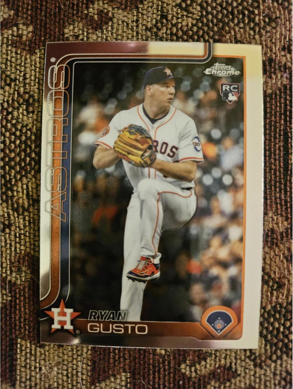 2025 Topps Chrome Update - Ryan Gusto - RC  #USC107 - Astros - RAW Mint - Picture 1 of 2